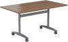 TC One Tilting Rectangular Table - 1200 x 700mm - Dark Walnut (8-10 Week lead time)