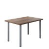 TC One Fraction Plus Rectangular Meeting Table - 1200 x 800mm - Dark Walnut (8-10 Week lead time)