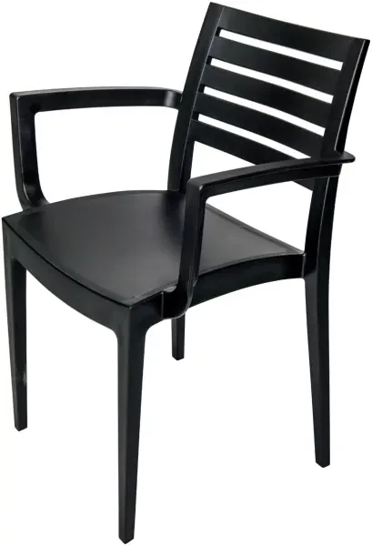 Tabilo Fresco Polypropylene Armchair - Anthracite