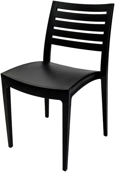 Tabilo Fresco Polypropylene Sidechair - Anthracite