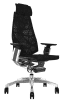 Comfort Genidia Mesh Chair with Headrest - Black