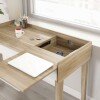 Teknik Giru Sonoma Oak Effect Home Desk - 1200 x 570mm