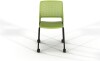 KI Grafton 4 Leg Chair - Castors - Grass Green