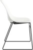 TC Lizzie Skid Chair - White