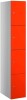 Probe BuzzBox Four Compartment Satin Effect Locker - 1780 x 305 x 390mm - Jaffa Orange