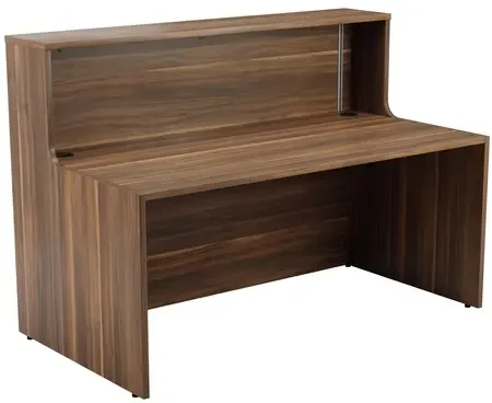 TC Reception Unit - 1600 x 800 x 1170mm - Dark Walnut