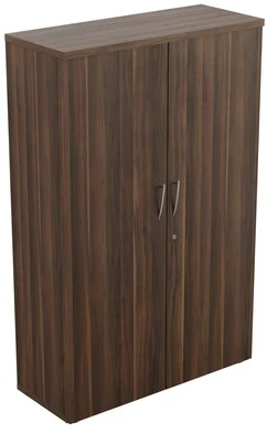 TC Executive Regent Cupboard with 3 Shelves - 1600mm High - Dark Walnut (8-10 Week lead time)