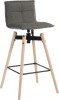 Teknik Spin Barstool Grey