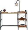 Teknik Iron Foundry Home Desk - 1206 x 590mm