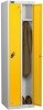 Probe Standard Single Twin Locker - 1780 x 460 x 460mm - Yellow (RAL 1004)