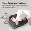 Kensington Sole Saver Footrest - Grey