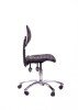 Chilli Polyurethane Chrome Factory Chair