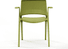 KI Myke 4 Leg Side Chair - Grass Green