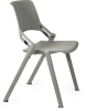 KI Myke 4 Leg Side Chair - Warm Grey