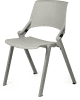 KI Myke 4 Leg Side Chair - Warm Grey