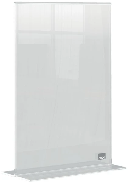 Nobo Premium Plus Clear Acrylic Freestanding Poster Frame A5