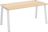 Elite Linnea Rectangular Desk with Straight Legs - 1400mm x 700mm