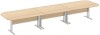 Elite Optima Plus Double D Ended Conference Table