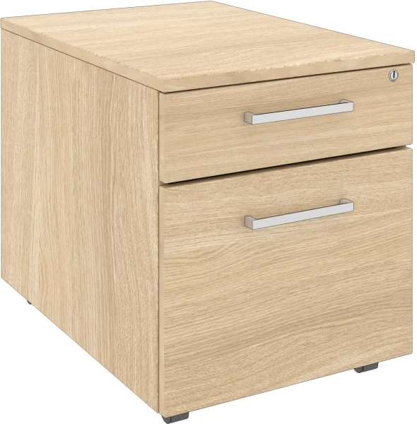 Elite 2 Drawer Low Pedestal - 418 x 600mm