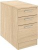 Elite 3 Drawer Desk High Pedestal - Standard Drawer 418 x 600mm