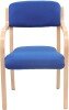Dams Prague - Conference Chair with Arms - Blue
