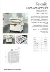 Craft Cart Soft White