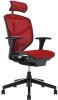 Comfort Project Enjoy Mesh Chair with Headrest - Red (12 Weeks)