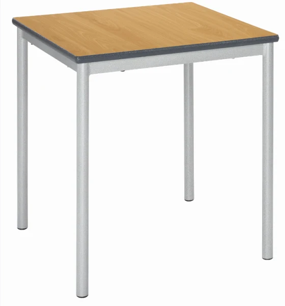 Metalliform RT32 Square Table - PU Edge - 600mm