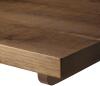 Tabilo Tuff Rustic Solid Wood Square Table Top - 600mm - Industrial Pine