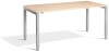 Lavoro Crown Height Adjustable Desk - 1600 x 800mm - Maple