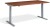 Lavoro Edge Height Adjustable Desk - 1600 x 800mm
