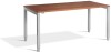 Lavoro Crown Height Adjustable Desk - 1600 x 800mm - Walnut
