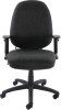 Dams Sofia Operators Chair with Adjustable Arms - Charcoal