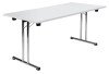 Teknik Space Folding Table - 1600 x 800mm - White