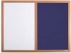 Spaceright Eco Combination Board - 1500 x 1200mm - Blue