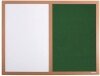 Spaceright Eco Combination Board - 1200 x 1200mm - Green