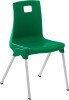 Metalliform EXPRESS ST Classroom Chairs - Size 5 (11-14 Years) - Green