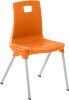 Metalliform EXPRESS ST Classroom Chairs - Size 4 (8-11 Years) - Orange