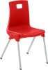 Metalliform EXPRESS ST Classroom Chairs - Size 2 (4-6 Years) - Red