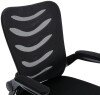 Chilli Merlin Draughtsman Chair - Black