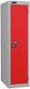 Probe Low Single Steel Locker - 1210 x 305 x 460mm - Red (Similar to BS 04 E53)