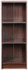 Essentials Medium Narrow Bookcase - Walnut