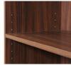 Essentials Low Wide Bookcase - Walnut