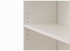 Essentials Tall Bookcase - White