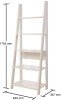 Riva Ladder Bookcase - White