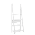 Riva Ladder Bookcase - White