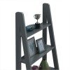 Riva Ladder Bookcase - Dark Grey