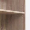 Essentials Medium Narrow Bookcase - Light Oak