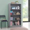 Essentials Tall Bookcase - Light Grey