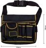 Tool-Lab Belt Tool Pouch with 6 Pockets